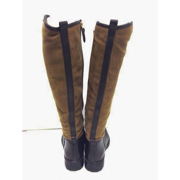 Tory Burch Kensington Genuine Shearling Lined Riding Boot  Size 6.5 NWOT - Picture 5 of 11